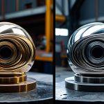 Here are two image prompts for Stable Diffusion XL, focusing on the dynamic world of metalworking: